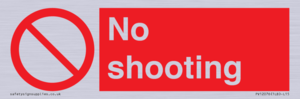 No shooting